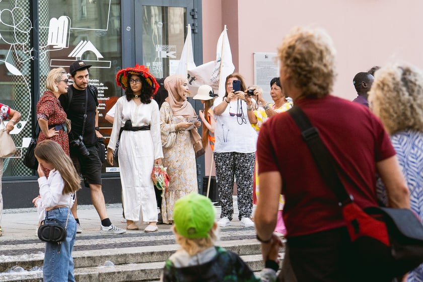 Kolorowa parada Lelenfant na ulicach Wrocławia, 29.07.2024