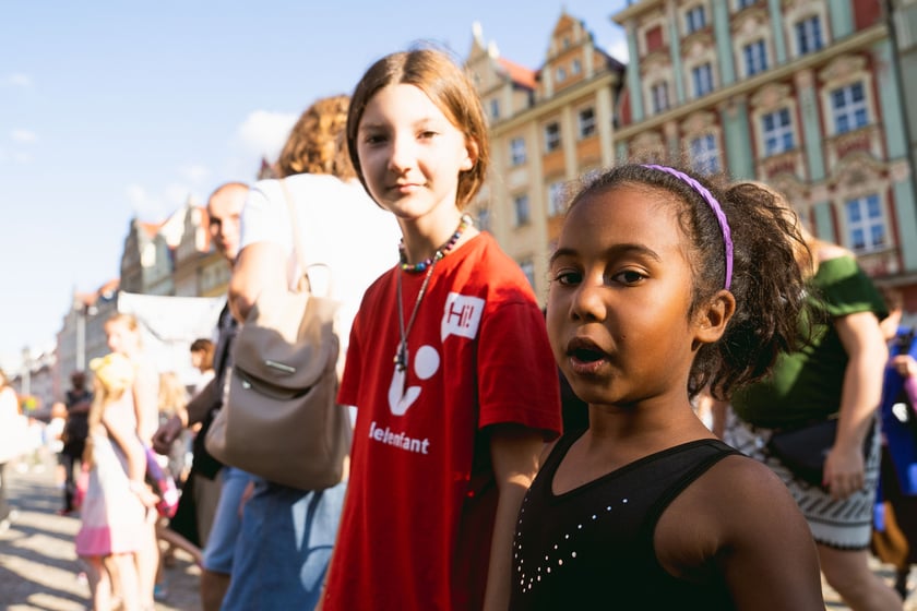 Kolorowa parada Lelenfant na ulicach Wrocławia, 29.07.2024