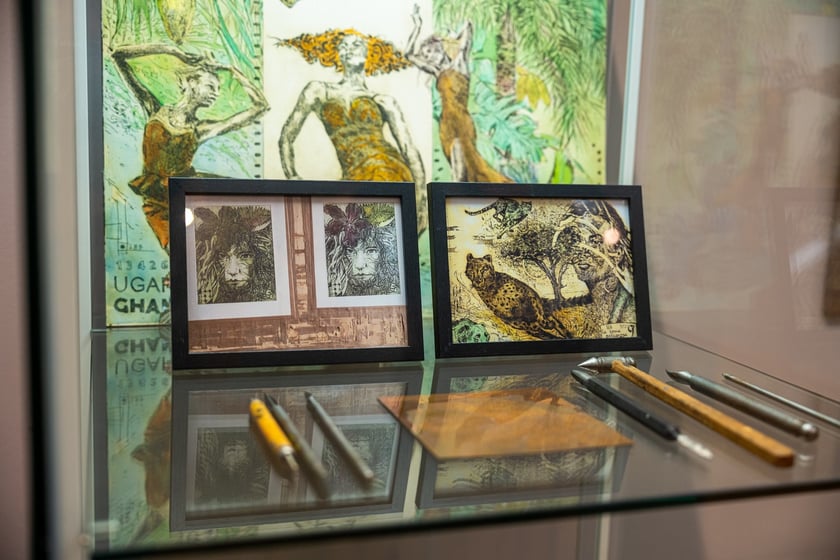Prace Edyty Purzyckiej na wystawie w Pałacu Kr&oacute;lewskim (Muzeum Miejskim Wrocławia)&nbsp;