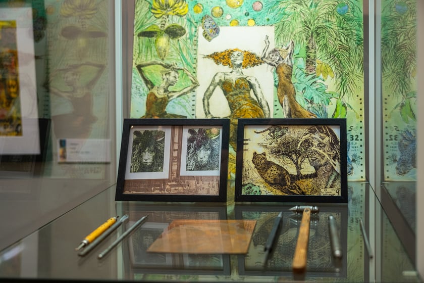 Prace Edyty Purzyckiej na wystawie w Pałacu Kr&oacute;lewskim (Muzeum Miejskim Wrocławia)&nbsp;