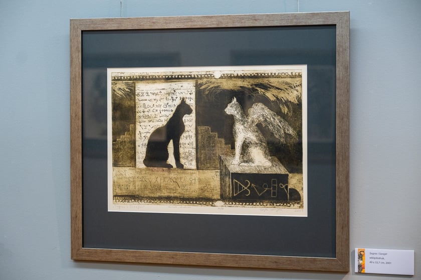 Prace Edyty Purzyckiej na wystawie w Pałacu Kr&oacute;lewskim (Muzeum Miejskim Wrocławia)&nbsp;