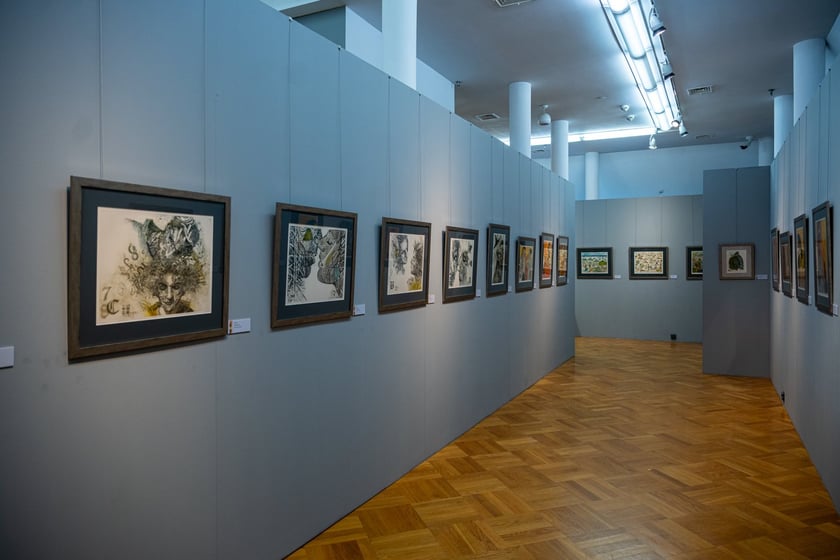 Prace Edyty Purzyckiej na wystawie w Pałacu Kr&oacute;lewskim (Muzeum Miejskim Wrocławia)&nbsp;