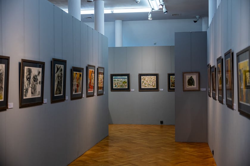 Prace Edyty Purzyckiej na wystawie w Pałacu Kr&oacute;lewskim (Muzeum Miejskim Wrocławia)&nbsp;