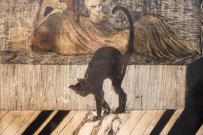 Prace Edyty Purzyckiej na wystawie w Pałacu Kr&oacute;lewskim (Muzeum Miejskim Wrocławia)&nbsp;