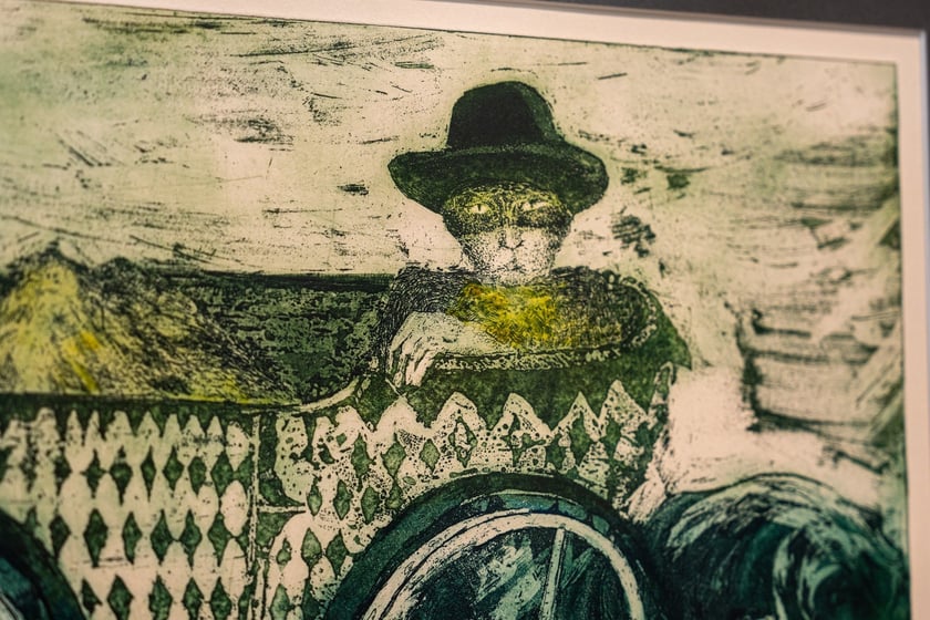 Prace Edyty Purzyckiej na wystawie w Pałacu Kr&oacute;lewskim (Muzeum Miejskim Wrocławia)&nbsp;