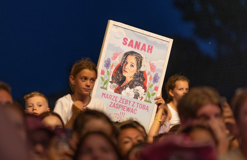 Koncert sanah na terenach zielonych stadiony Tarczyński Arena