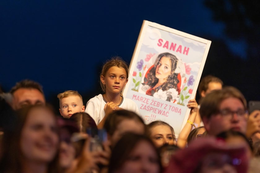 Koncert sanah na terenach zielonych stadiony Tarczyński Arena
