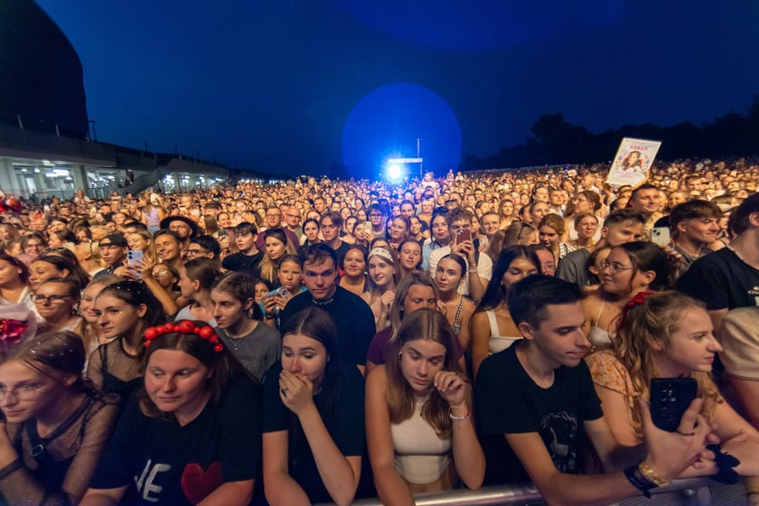 Koncert sanah na terenach zielonych stadiony Tarczyński Arena