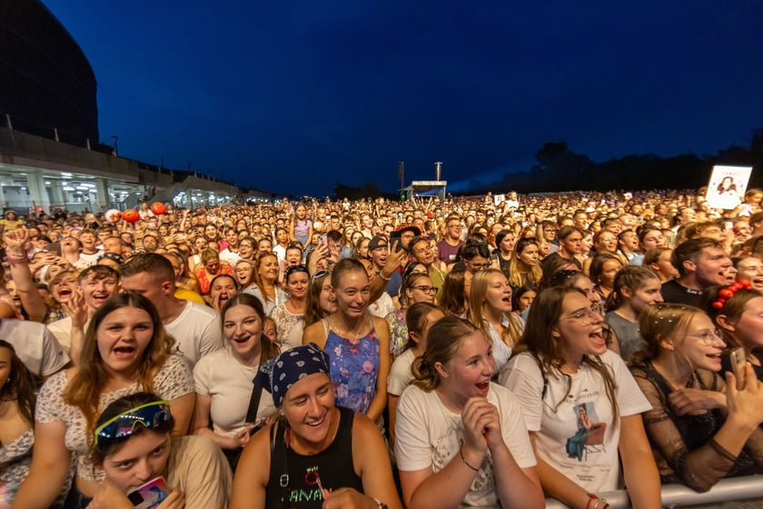 Koncert sanah na terenach zielonych stadiony Tarczyński Arena