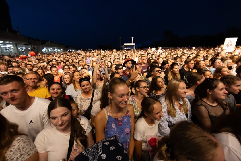 Koncert sanah na terenach zielonych stadiony Tarczyński Arena