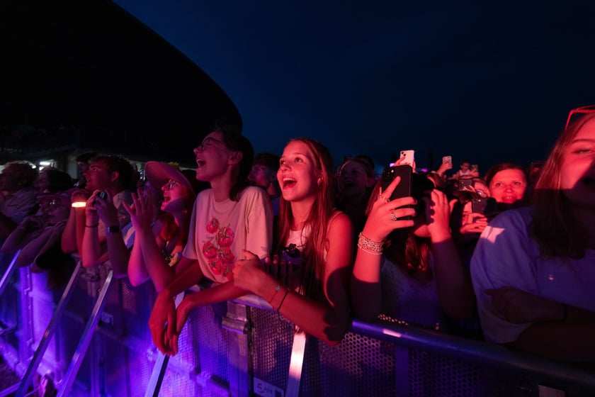 Koncert sanah na terenach zielonych stadiony Tarczyński Arena