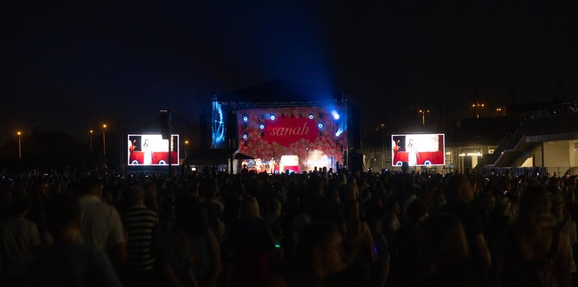 Koncert sanah na terenach zielonych stadiony Tarczyński Arena