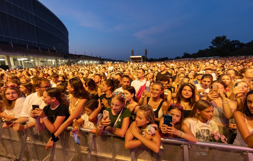 Koncert sanah na terenach zielonych stadiony Tarczyński Arena
