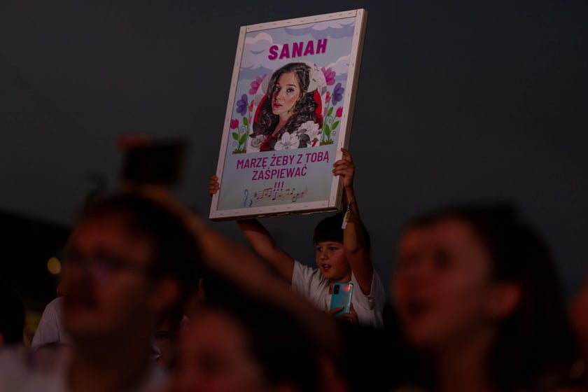 Koncert sanah na terenach zielonych stadiony Tarczyński Arena