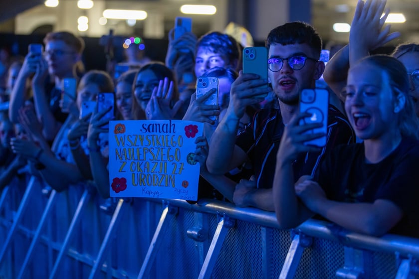 Koncert sanah na terenach zielonych stadiony Tarczyński Arena