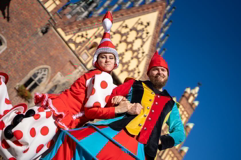 Parada na Wrocławskim Festiwalu Krasnoludków 2024