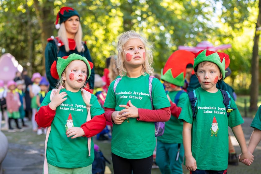 Parada na Wrocławskim Festiwalu Krasnoludków 2024