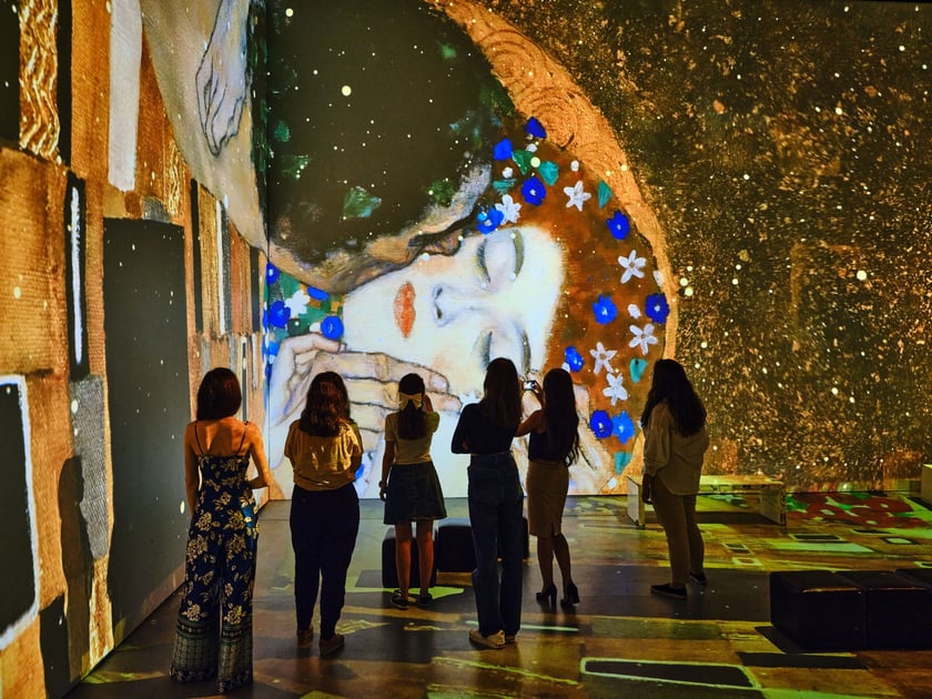 Wystawa &bdquo;Klimt - The Immersive exhibition&rdquo; w Hali IASE