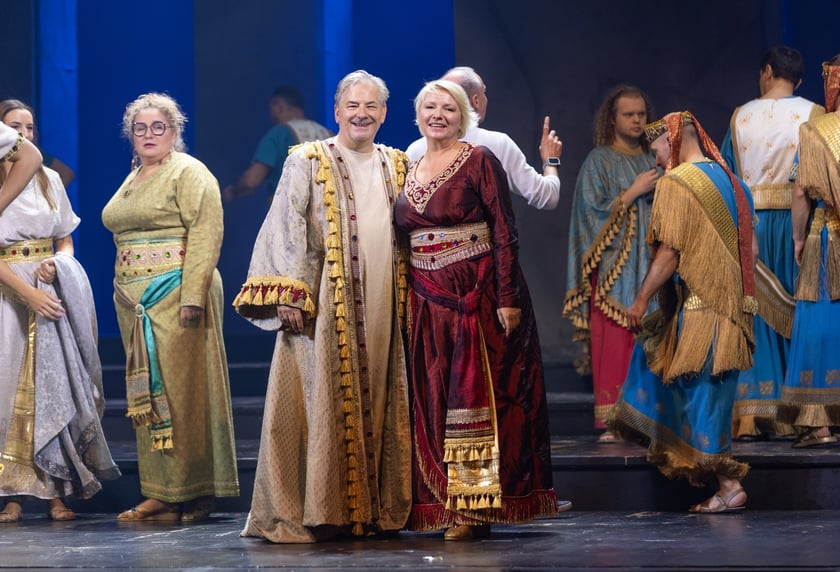 Pr&oacute;ba do spektaklu &bdquo;Nabucco&rdquo; w Operze Wrocławskiej