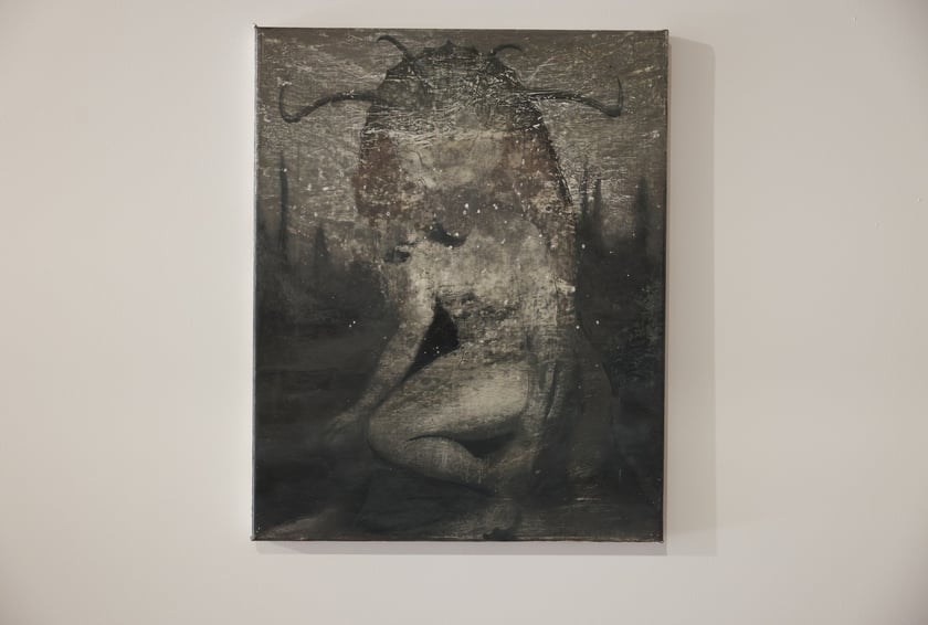 Zdjęcie z wystawy "Świątynia Baśni" w galerii BWA Wrocław Główny