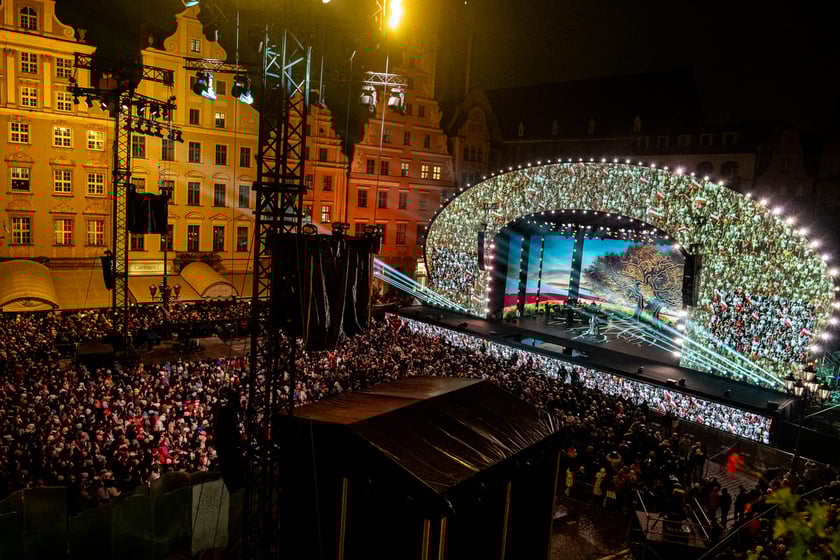 Koncert na wrocławskim Rynku, 11.11.2024
