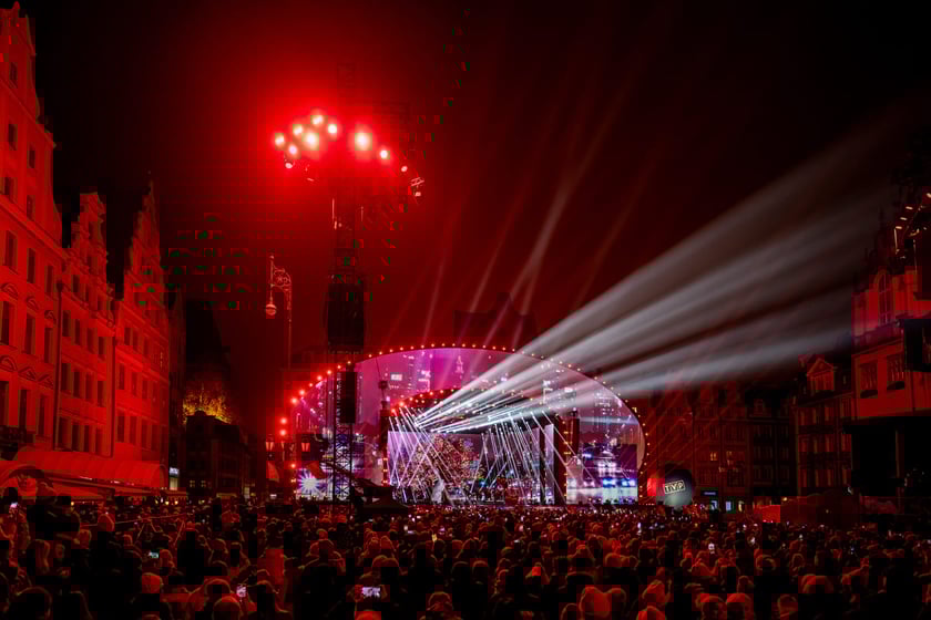 Koncert na wrocławskim Rynku, 11.11.2024