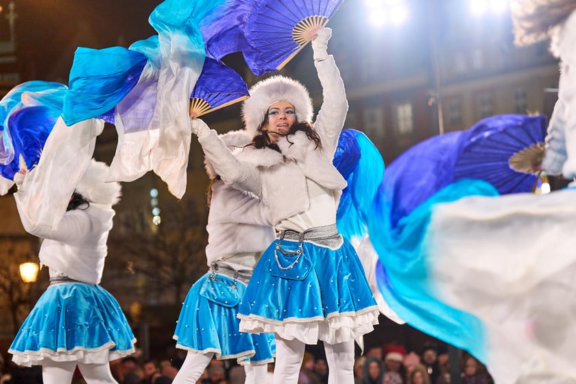 Spektakl "Królowa Śniegu" można było zobaczyć na żywo w niedzielny wieczór - 8 grudnia