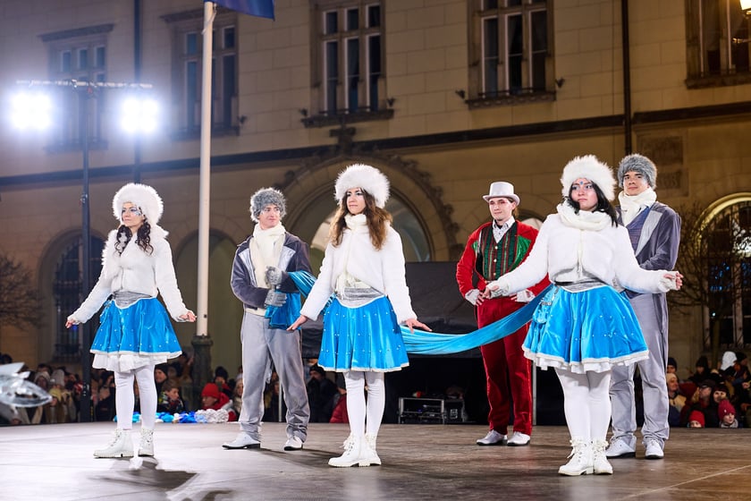 Spektakl "Królowa Śniegu" można było zobaczyć na żywo w niedzielny wieczór - 8 grudnia