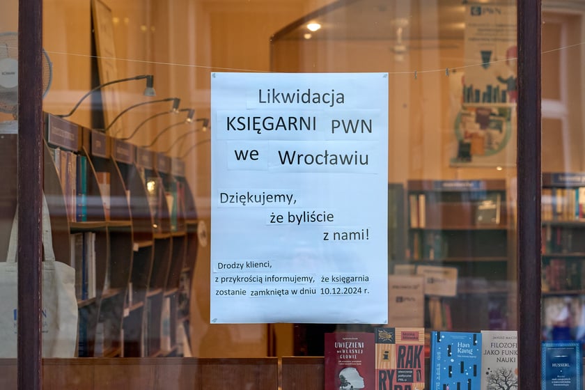 Księgarnia PWN we Wrocławiu (6 grudnia 2024 roku)