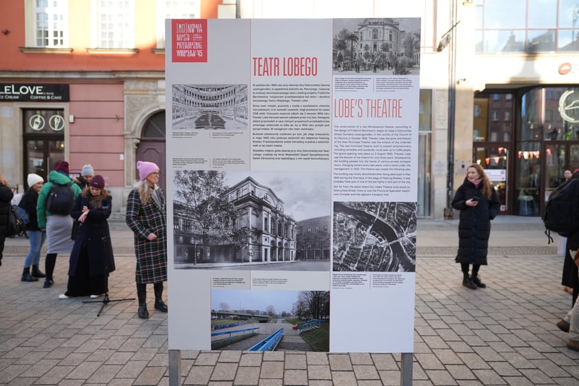 Wystawa plenerowa pod tytułem (Od)nowa. Miasto przeobrażone. Wrocław ’45, wernisaż