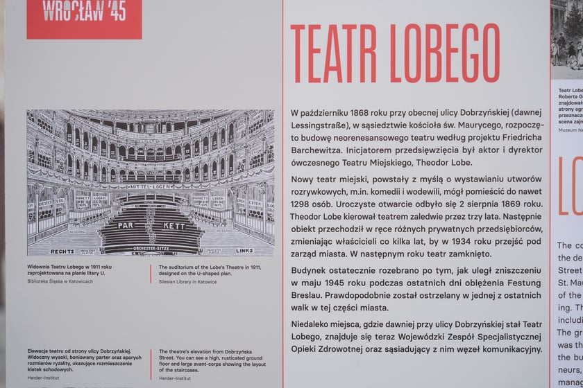 Wystawa plenerowa pod tytułem (Od)nowa. Miasto przeobrażone. Wrocław ’45, wernisaż