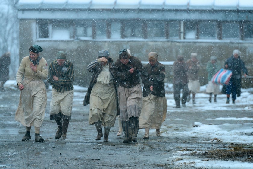 Zdjęcia z planu filmu "Każda z nas", z Diane Kruger - produkacja powstaje pod Wrocławiem