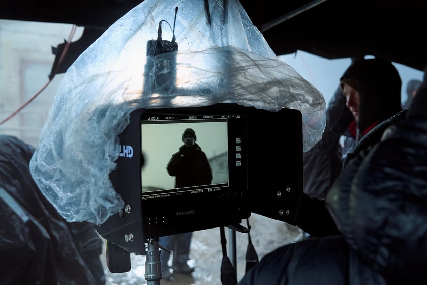 Zdjęcia z planu filmu "Każda z nas", z Diane Kruger - produkacja powstaje pod Wrocławiem