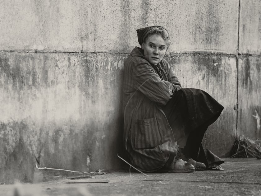 Diane Kruger w roli Gertrud na planie filmu "Każda z nas"