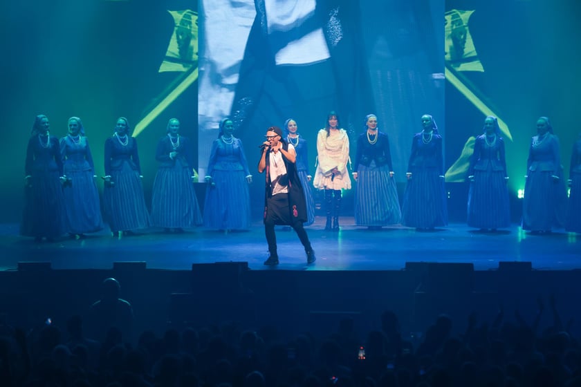 Widowisko "Chłopi Tańcuj Remixed" w Hali Stulecia