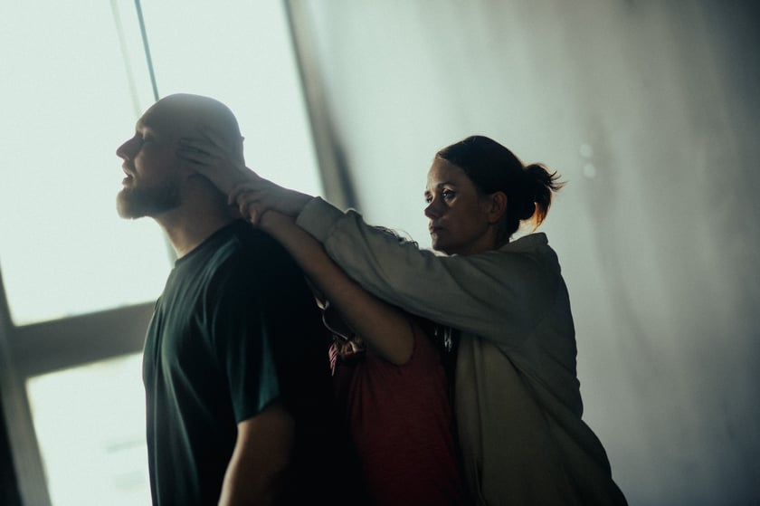 Teatr KAMBAK - próby do nowego spektaklu i remont nowej sceny