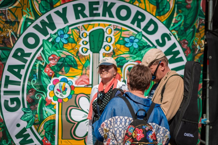 Gitarowy Rekord Świata 2025 na wrocławskim rynku