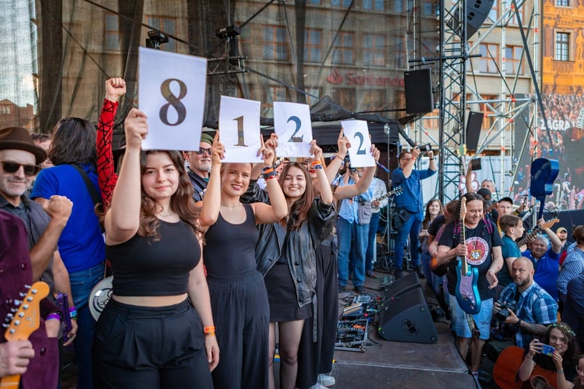 Gitarowy Rekord Świata 2025 na wrocławskim rynku