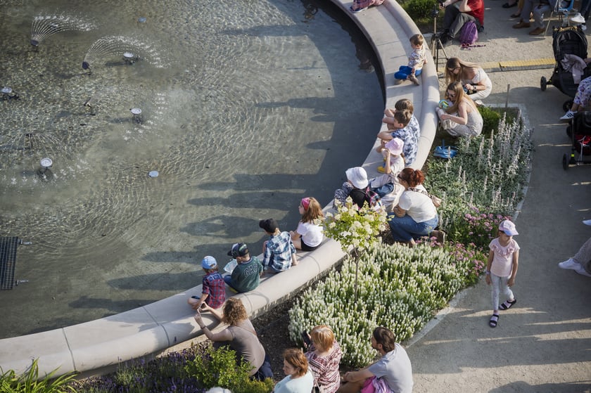 Koncert orkiestry wojskowej na Bastionie Sakwowym 20 czerwca