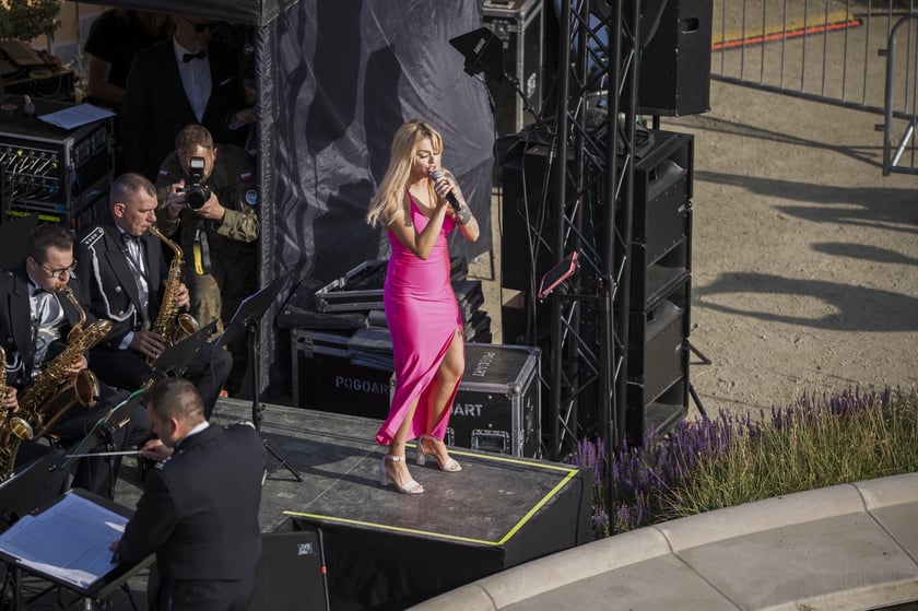 Koncert orkiestry wojskowej na Bastionie Sakwowym 20 czerwca