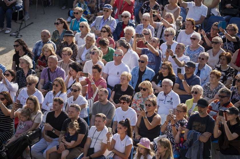 Koncert orkiestry wojskowej na Bastionie Sakwowym 20 czerwca