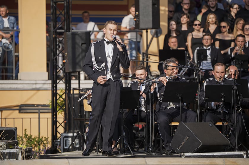 Koncert orkiestry wojskowej na Bastionie Sakwowym 20 czerwca