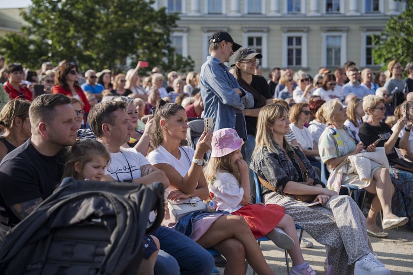 Koncert orkiestry wojskowej na Bastionie Sakwowym 20 czerwca