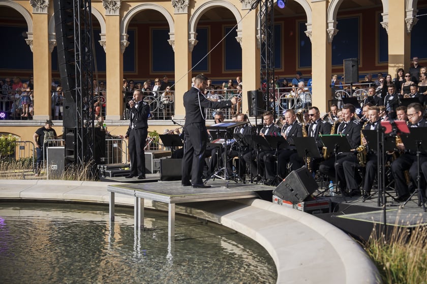 Koncert orkiestry wojskowej na Bastionie Sakwowym 20 czerwca