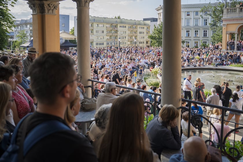 Koncert orkiestry wojskowej na Bastionie Sakwowym 20 czerwca