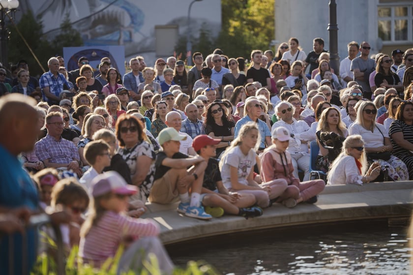 Koncert orkiestry wojskowej na Bastionie Sakwowym 20 czerwca