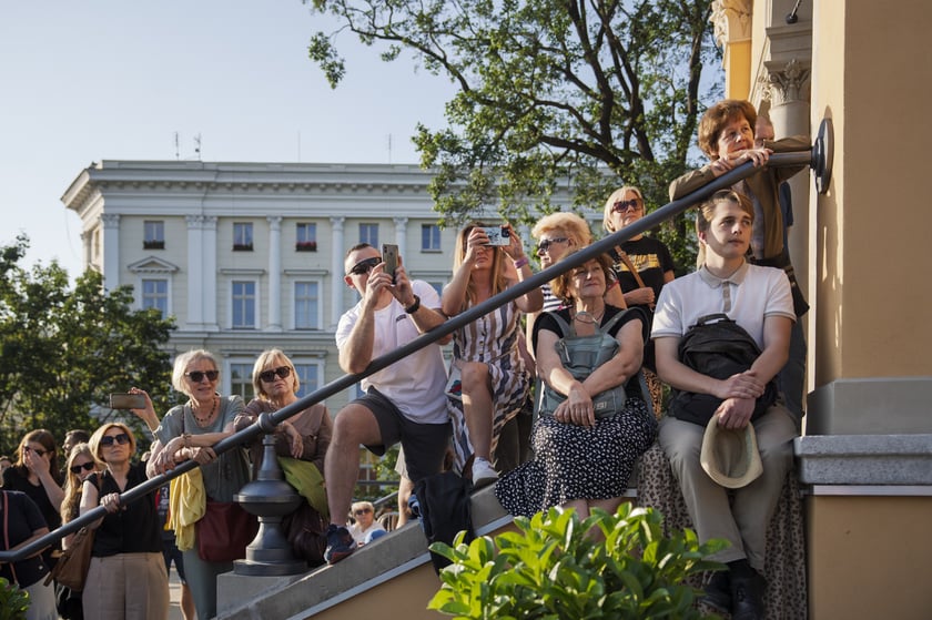 Koncert orkiestry wojskowej na Bastionie Sakwowym 20 czerwca