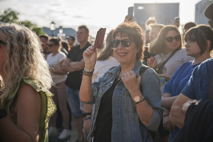 Koncert orkiestry wojskowej na Bastionie Sakwowym 20 czerwca