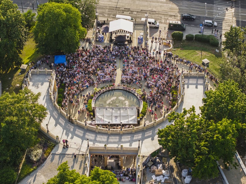 Koncert orkiestry wojskowej na Bastionie Sakwowym 20 czerwca