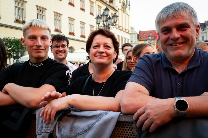 Koncert Wrocław Przyszłości we wrocławskim Rynku